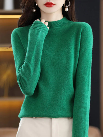 Women's Mock Neck Sweater