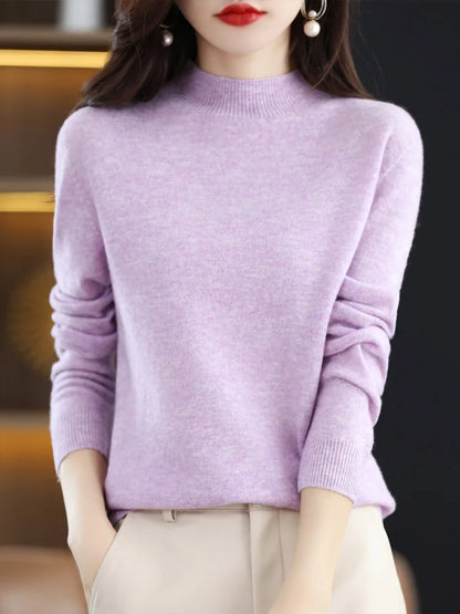 Women's Mock Neck Sweater