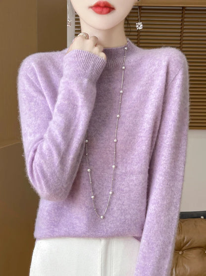 Women's Mock Neck Sweater