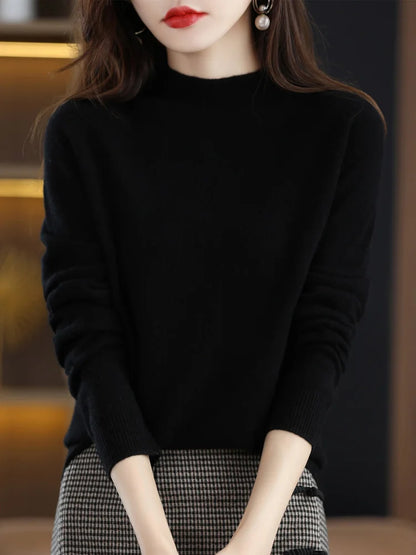 Women's Mock Neck Sweater