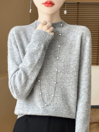 Women's Mock Neck Sweater