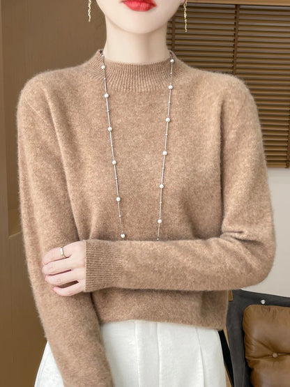 Women's Mock Neck Sweater