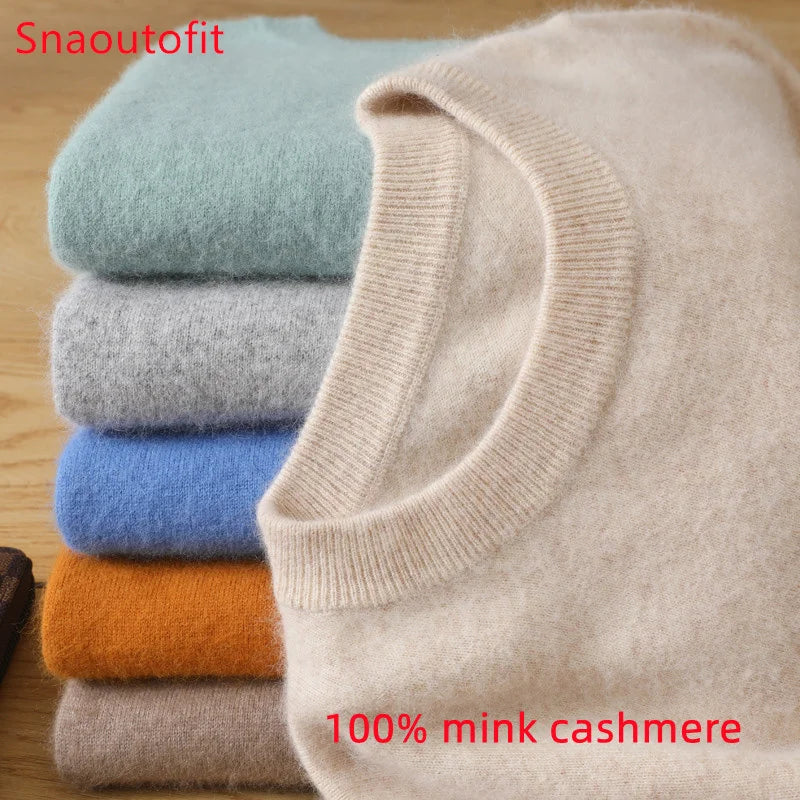 Men's Soft-Touch Crewneck Sweater
