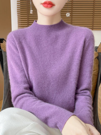 Women's Mock Neck Sweater