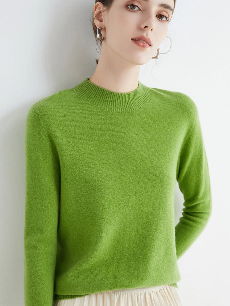 Women's Mock Neck Sweater
