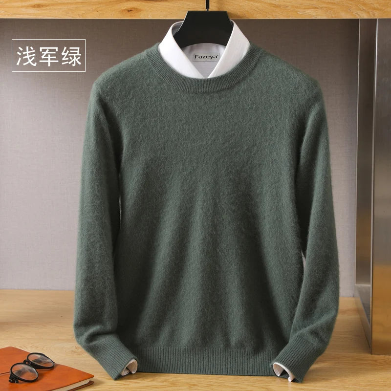 Men's Soft-Touch Crewneck Sweater