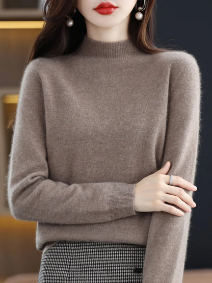 Women's Mock Neck Sweater