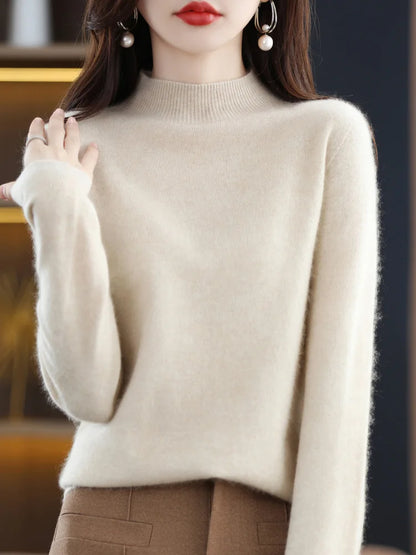 Women's Mock Neck Sweater