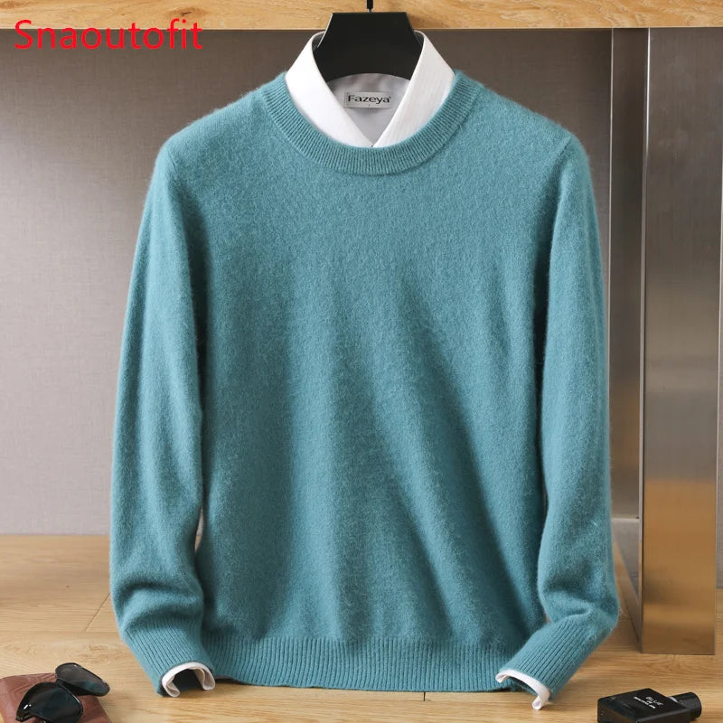 Men's Soft-Touch Crewneck Sweater
